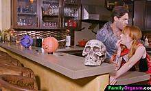 stepdaughter cheats halloween