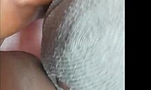 Visited my big cock friend after tests, clothes ripped as I worship his ass 😏