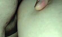 i'm doing amateur homemade roleplay with my sexwife featuring anal assfucking in close-up