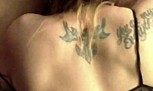 Dirty amateur gets fingered and fucks big black cock passionately 😈