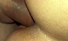 this latina hottie is sucking a monster cock and getting her tight ass fucked anally
