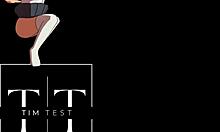 First Anal! Monster Dick Stretches Tight Hole!