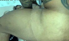 Homemade brush assfucking two hotties