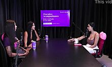 Brunette shows tits and pussy after failed hookup attempt.