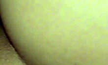 this latina hottie is sucking a monster cock and getting her tight ass fucked anally