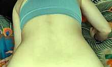 She whispers, 'I'm cheating with the neighbor for a wet blowjob'