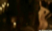 Sexy asian woman slowly reveals her mature body while dancing