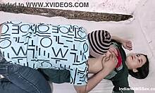 Intense rough sex with indian stepsister creampie