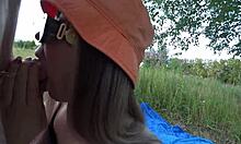 Cute Teen Enjoys Sex After Walk