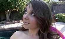 Young Brunette Does Her Step Dad - Caley Hayes