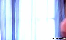 Asian Pornstar Spit Roasted by Two Dudes