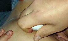 Ella enjoys anal with vibrator in kinky roommate scene 😈