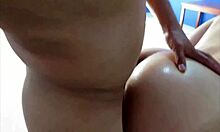 Tearing My Colombian Girlfriend's Ass In Anal Sex While She Moans In Pleasure