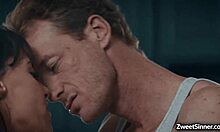 Lexi Foxy deepthroats Ryan's big cock to orgasm