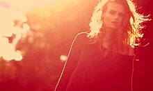 In the wind, a czech teen shows off her glamor in this video