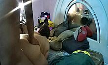 Su primera vez, pero la chupo rico, asi es de puta mi prima en workout