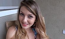 Beautiful Amateur Sampling Fellow's Schlong Yearns for Rough Fucking and Facial