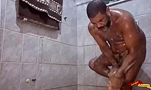 I bent over my sister-in-law and fucked her ass hard in the bathroom