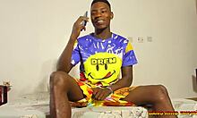 Receptionist In African Hotel After Bathing