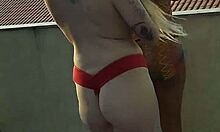 gushi e ski hook up during photos with flashing and kissing 😘