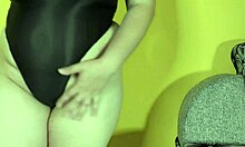 Big boobed slut wife taking a very big creampie inside her shaved pussy