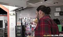 Petite teen 18+ Hannah Hays craves big black cock at gloryhole?