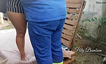 Latina Pays Water Bill with Big Ass in Reality Fetish