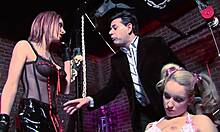 Angel And Cassie Fuck Their Classy Friend! Handjob And Blowbang Action!