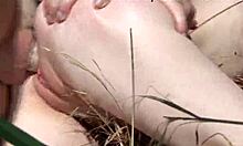 Slim Pretty Brunette Stops Hike for Intense Anal