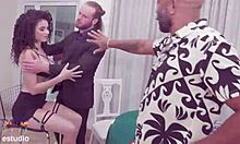 i lost the card game and my wife bruna santos paid with her body in deepthroat footjob anal and double penetration