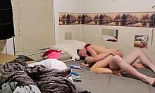 michael and his girlfriend heather hanging out