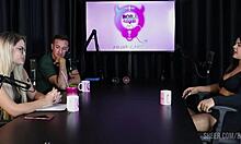 Val mineirinha fucked outdoors in sheer red!