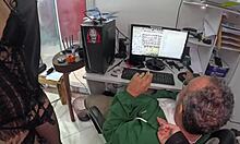 first anal with ted in mansion