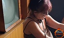 Klaudiaambergirl In Sexy Cat Lingerie Showing Big Natural Tits
