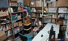 She got caught shoplifting and fucked by security