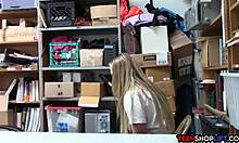 She got caught shoplifting and fucked by security