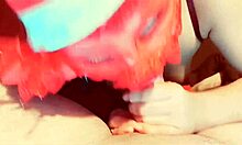 Horny Maid Sucks Cock During Quarantine