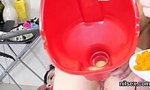 Sexy teen gets brutal anal treatment