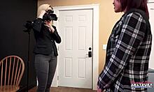 Big titted blonde and cute nica licking pussies 😍