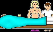 Asian Stepdaughter Sucks Daddy's Cock!