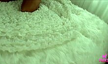 Salacious Alexandra orgasms with glass toy in tight pussy!