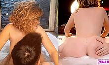 big tits blonde getting fucked in the jacuzzi!