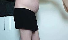 Carmen Tries Nylon For Whole Body