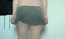 Carmen Tries Nylon For Whole Body