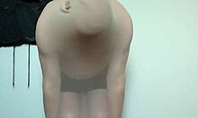 Carmen Tries Nylon For Whole Body