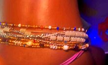 Young Abena's Pussy Filled by Hard BBC in Entanglement Club Drill. She Screams During POV Anal Threesome.