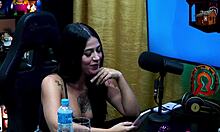 A Novinha Da Privacy Avaliou O Pau Do Ruan E Tirou A Roupa No Podcast Que Delic�a - Luuh Barbosa - Podcast P�pum No Barraco Completo No Sheer - Red