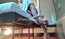 น้องสาวต่างพ่อแม่ลับๆ เย็ดกัน 😈