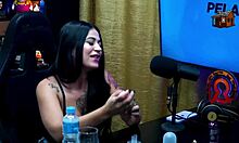 A Novinha Da Privacy Avaliou O Pau Do Ruan E Tirou A Roupa No Podcast Que Delic�a - Luuh Barbosa - Podcast P�pum No Barraco Completo No Sheer - Red