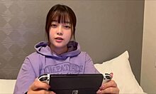 Cohabiting Couple Plays Game Together